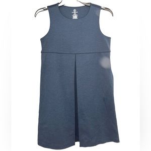 Lands End Empire Waist Navy Dress Size 12